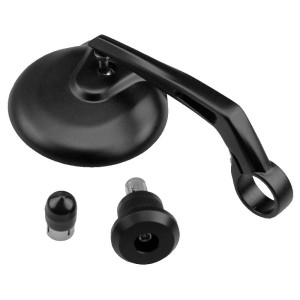 Retrovisor ambos lados universal V PARTS al puño negro redondo