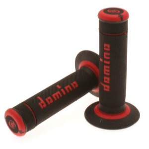 Puños off road DOMINO Extrem negro/rojo A19041C4240