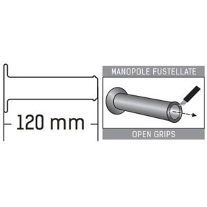 DOMINO A350 Touring Grips No Waffle