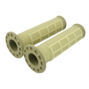 Puños RENTHAL Dual Kevlar ATV medio cuadradillo gris G171