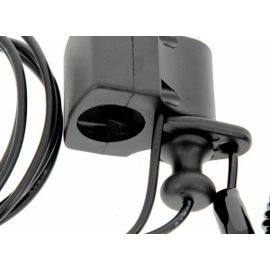 Botón Stop TECNIUM racing negro