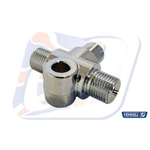 Conector T macho Venhill sujeción M6