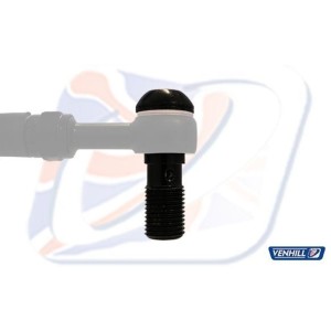 Tornillo doble alomado M10x1 Venhill negro