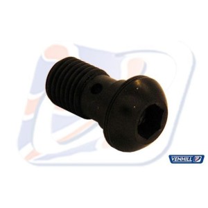 Tornillo alomado M10x1.25 Venhill negro
