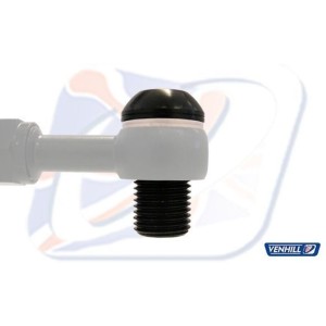 Tornillo alomado M10x1 Venhill negro