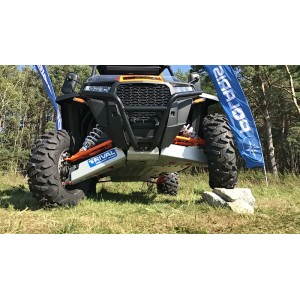 RIVAL Complete skid plate kit - Aluminium Polaris RZR 1000 XP/Turbo
