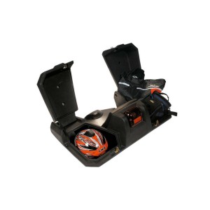 KIMPEX Deluxe Rear Cargo Box ATV Black 92L