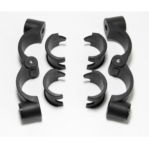 Kit fijación MRA HK Ø28/32mm negro