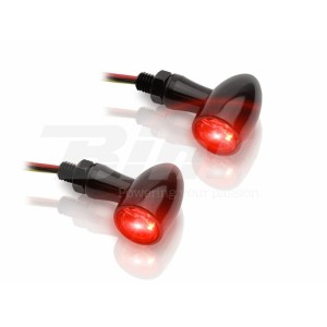Juego de intermitentes LED V PARTS 12V / 2,7W (38x22,5mm)