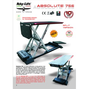 Elevador de taller Bike-Lift Absolute 756 Split - AS756-003