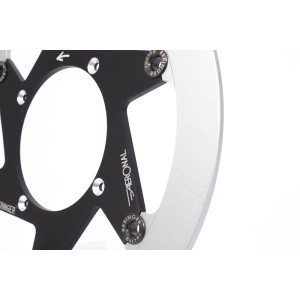 Disco de freno BERINGER Aeronal redondo flotante - negro