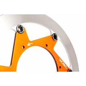 Disco de freno BERINGER Aeronal redondo flotante - naranja