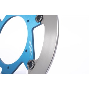 Disco de freno BERINGER Aeronal redondo flotante - azul