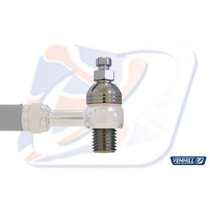 Tornillo con sangrador M10x1.25 Venhill cromado