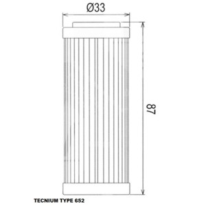 Filtro de aceite TECNIUM - 795803
