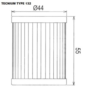 Filtro de aceite TECNIUM - 793804
