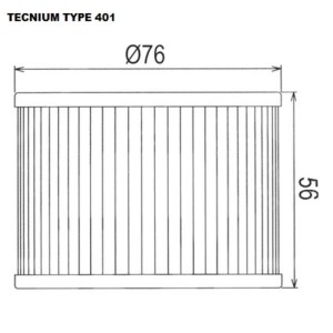 Filtro de aceite TECNIUM - 794802