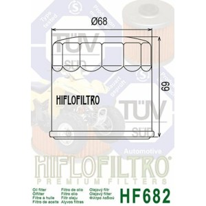 Filtro de aceite HIFLOFILTRO - HF682