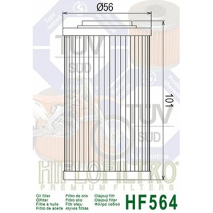 Filtro de aceite HIFLOFILTRO - HF564