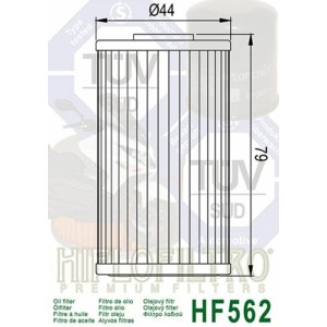 Filtro de aceite HIFLOFILTRO - HF562
