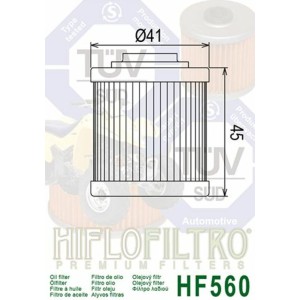 Filtro de aceite HIFLOFILTRO - HF560