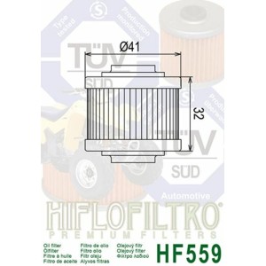 Filtro de aceite HIFLOFILTRO - HF559
