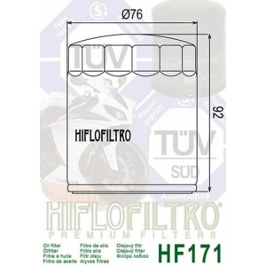 Filtro de aceite HIFLOFILTRO cromo - HF171C