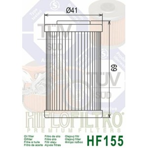 Filtro de aceite HIFLOFILTRO - HF155