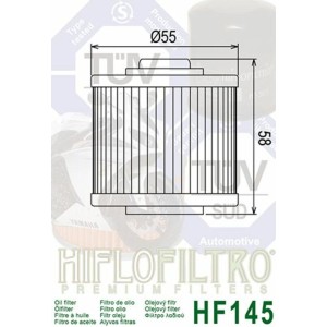 Filtro de aceite HIFLOFILTRO - HF145