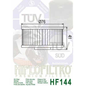 Filtro de aceite HIFLOFILTRO - HF144