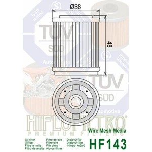 Filtro de aceite HIFLOFILTRO - HF143