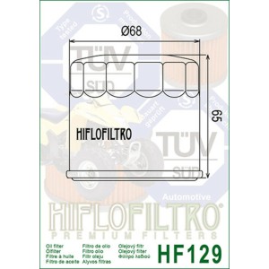 Filtro de aceite HIFLOFILTRO - HF129
