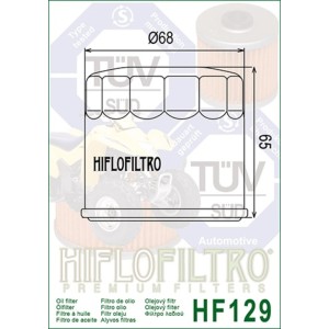 Filtro de aceite HIFLOFILTRO - HF129