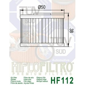 Filtro de aceite HIFLOFILTRO - HF112