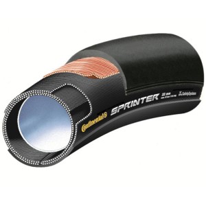Tubular Continental Sprinter SafetySystemBreaker black Skin 28x25mm