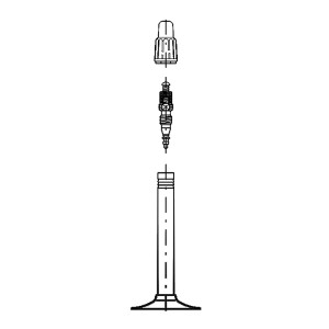 Cámara de bici VITTORIA ROAD 650X19/23 válvula fina 51RVC