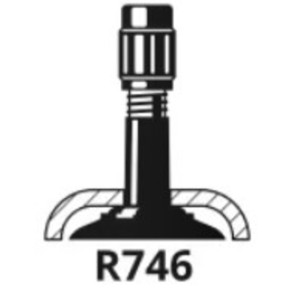 Cámara MICHELIN SCOOTER (10CG 13 Válvula 746) 4.00-10 , 4.50-10 , 5...