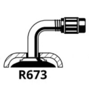 Cámara MICHELIN SCOOTER (10D Válvula 673) 4.50-10 , 4.80-10 , 5.00-...