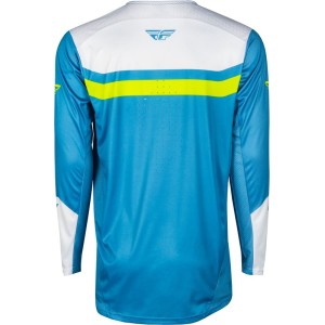 Camiseta MTB FLY RACING Rayce - Azul / Blanco / Lima