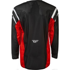 Camiseta FLY RACING Kinetic Mesh - Negro / Rojo