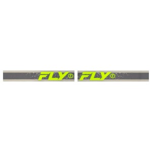 Gafas FLY RACING Zone - Gris oscuro / Hi-Vis - Lente Iridiscent Gre...