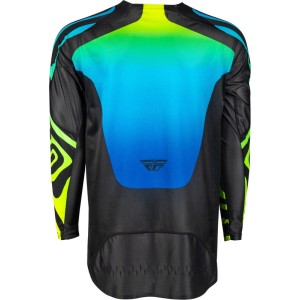 Camiseta FLY RACING Evolution DST S.E. Zen - Negro / Azul / Hi-Vis