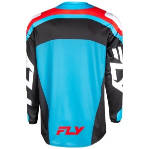 Camiseta FLY RACING F-16 - Azul claro / Rojo / Negro