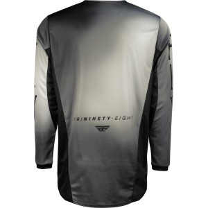 Camiseta infantil FLY RACING Kinetic Prodigy - Negro / Gris claro
