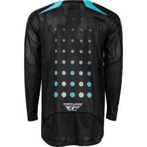 Camiseta FLY RACING Evolution DST S.E. Strobe - Negro / Electric Blue