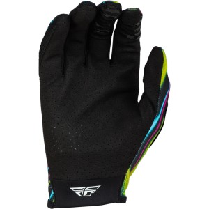 Guantes FLY RACING Lite Warped - Negro / Rosa / Electric Blue