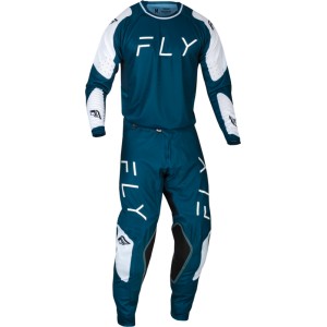 Pantalón FLY RACING Evolution DST - Navy / Blanco