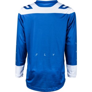 Camiseta FLY RACING F-16 - True Blue / Blanco