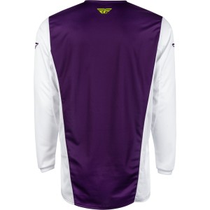 Camiseta FLY RACING Kinetic Reload - Deep Purple / Blanco / Hi-Vis