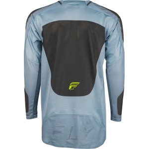 Camiseta FLY RACING Evolution DST - Ice Grey / Antracita / Verde Neón